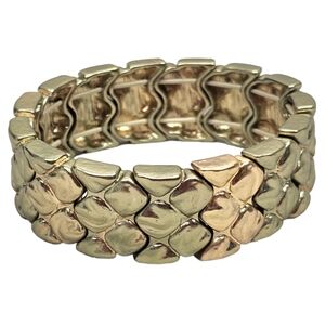 Gold-Tone Stretch Bracelet - Women's Jewelry